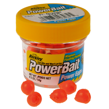 Naluca Berkley Sparkle Power Eggs Floating Magnum, Small Jar, 40buc/borcan
