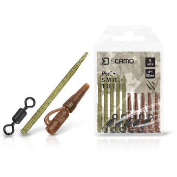 Set Delphin sCamo PinC Swivel + Tub, 5set/plic