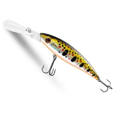 Vobler Delphin Wobby Jerk-DP, Suspending, Rainbo, 9cm, 12.50g