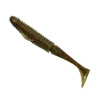 Shad DUO Realis Boostar Wake, Green Pumpkin Red Flake, 8.8cm, 6buc/plic