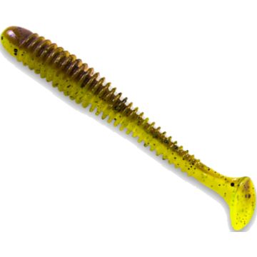 Shad Crazy Fish Vibro Worm, Culoare 4D, 8.5cm, 5buc/plic