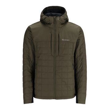 Geaca Simms Fall Run Hybrid Hoody, Culoare Loden