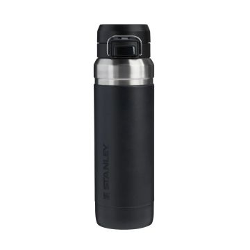 Termos de Apa Stanley Quick Flip Water Bottle, Black 2.0, 1.06L