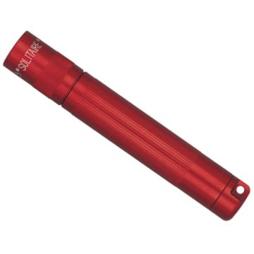 Lanterna MagLite Solitaire Single Cell Flashlight, Red, Blister