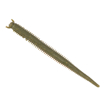 Viermi Berkley Hollow Sand Worm, Camo, 10cm, 10buc/plic