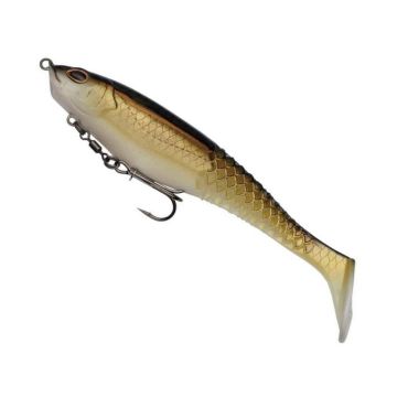 Shad Berkley PowerBait Cullshad Shallow, Culoare Gold Shad, 15cm, 34g