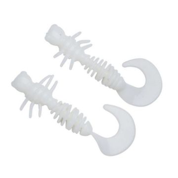 Larva Berkley PowerBait Power Larvae, Milky White, 5.5cm, 10buc/plic