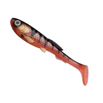 Shad Abu Garcia Beast Paddletail, Culoare Red Tiger, 17cm, 1buc/plic