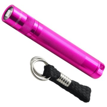 Lanterna MagLite Solitaire Single Cell Flashlight, Hot Pink, Cutie