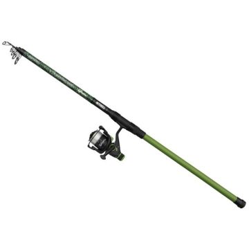 Combo Mitchell Catch Pro II Tele Strong 350, 3.50m, 80-150g, 4buc + Mulineta 5000 Rear Drag + Fir