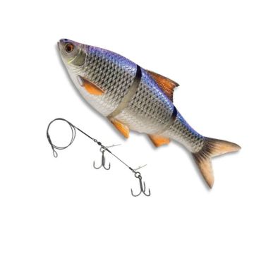 Swimbait Savage Gear 3D Line Thru Roach, Blue Roach, 25cm, 206g