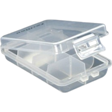 Cutie Formax Plastic, 9.5x6.5x2.5cm, Culoare Alb/Transparent