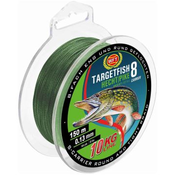 Fir Textil WFT TargetFish 8 Hecht, Verde, 150m