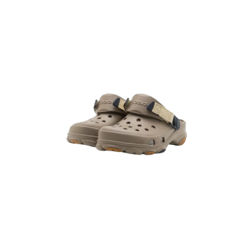 Papuci Crocs Classic All-Terrain Clog, Khaki/Multicoloured