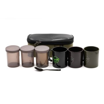 Set Korda Compac Tea Set 3 Piese, Dark Kamo