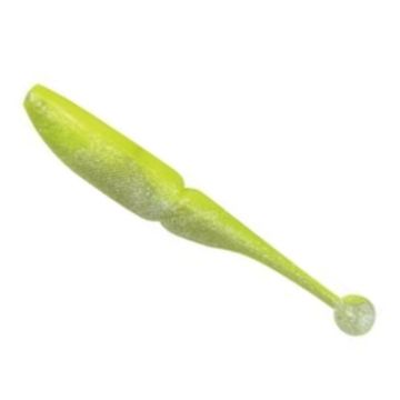 Shad Tict G-Ball Shad, Silver Powder Chart, 8.9cm, 6buc/plic