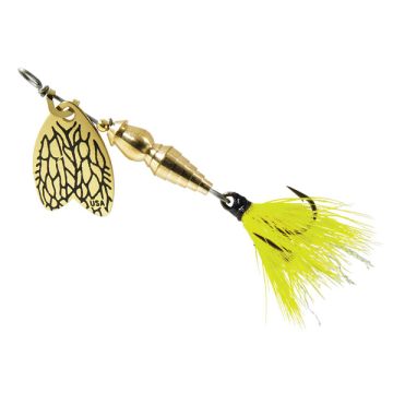 Lingurita Rotativa Mepps Thunder Bug Fly Yellow nr.1, 4g