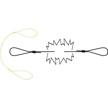 Montura Black Cat Breaking Line, Yellow, 10buc/plic