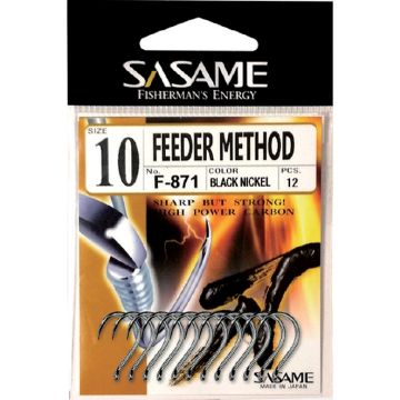 Carlige Sasame Feeder Method F-871 Barbless