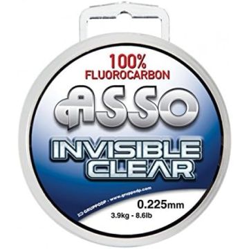 Fir Fluorocarbon Asso Premium Cuori, Transparent, 50m
