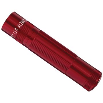 Lanterna MagLite XL200 3-Cell AAA Led Flashlights, Red, Blister