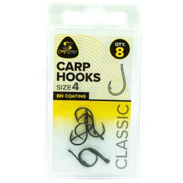 Carlige Carp Spirit Hooks BN, 8buc/plic