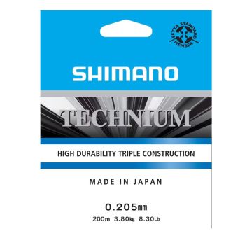 Fir Monofilament Shimano Technium A Mono, Gri, 200m