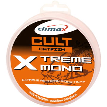 Fir Monofilament Climax Cult Catfish X-treme Mono, Fluo Green, 500m