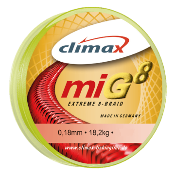 Fir Textil Climax MIG 8, Fluo Yellow, 135m