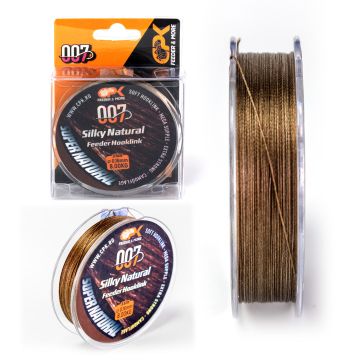 Fir Textil CPK Silky Natural Hooklink, Brown, 15m