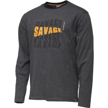 Bluza Savage Gear Simply Savage Logo Tee Long Sleeve