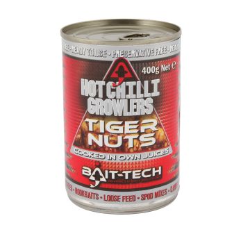 Alune Tigrate Bait Tech Hot Chilli Growlers Tigernuts 400g