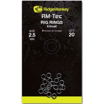 Anouri Rotunde RidgeMonkey RM-Tec Rig Rings, 20bucplic