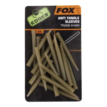 Anti-Tangle Fox Edges Sleeves Khaki, 25buc/plic