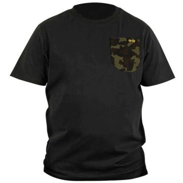 Tricou Avid Carp Cargo T-Shirt, Black