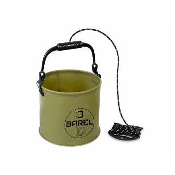 Bac de Apa/Nada Delphin Barel + Cordon, Green, 10L + 7m, 25x22cm