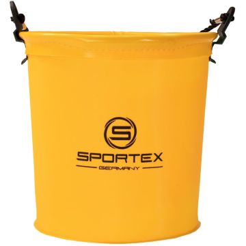 Bac Nada Sportex EVA Bucket Waterproof Container Yellow, 21x20cm