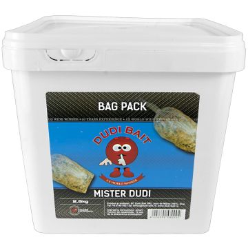 Bag Pack Mister Dudi, 2.5kg Amestec Nada + 1 Flacon 250ml Atractant Lichid