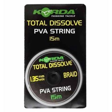 Fir PVA Solubil Korda String Total Dissolve, 1.35mm, 15m