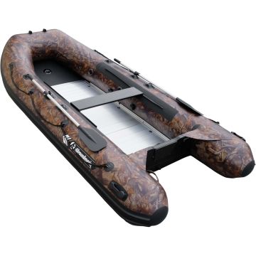 Barca Gonflabila Allroundmarin Vario Deluxe 390 Camouflage, 379cm
