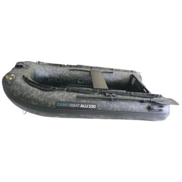 Barca Gonflabila Carp Spirit Camo Boat Alu 230, Podina Aluminiu, 230cm