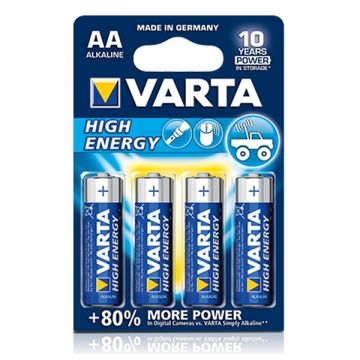 Baterie Varta High Energy AA 1.5V 4buc/blister