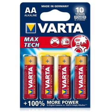 Baterie Varta Max Tech AA 1.5V 4buc/set