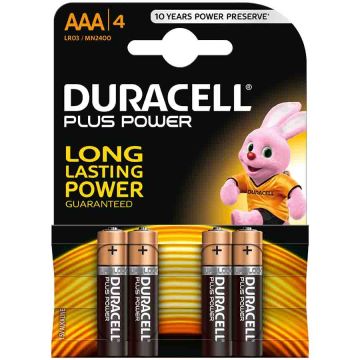 Baterii Duracell LR03 AAA 1.5V 4buc/set