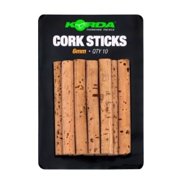 Batoane de Pluta Korda Cork Sticks, 10bucblister