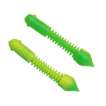 Naluca Berkley PowerBait Power Pillar. Spring Green/Sunshine Yellow, 4cm, 12buc/plic