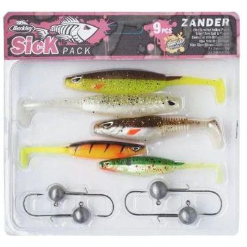 Set Naluci Berkley Sick Pack Perch, Mix Colours, 9buc/blister