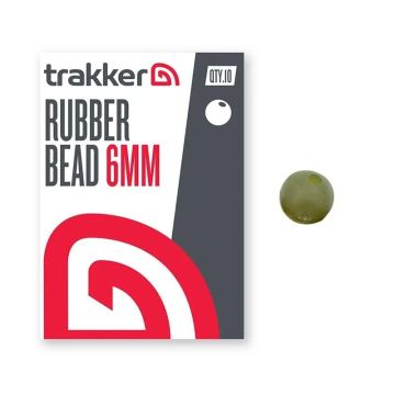 Bile Antisoc de Cauciuc Trakker Rubber Bead, 6mm, 10buc/plic