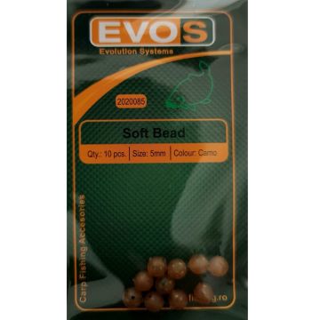 Bilute Antisoc Evos Soft Beads, 5mm, Camo, 10buc/plic