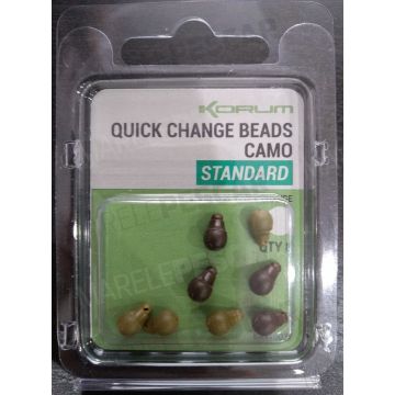 Bilute Antisoc Korum Quick Change Beads, Camou, 8buc/plic